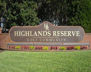 Highlands Reserve Golf and Country Club Community Florida